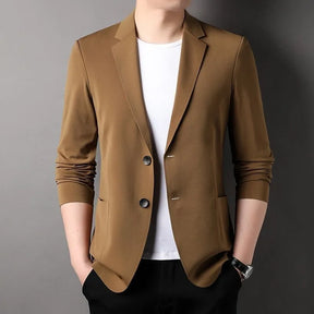 Blazer Casual Masculino em Seda Gelo - Matteo