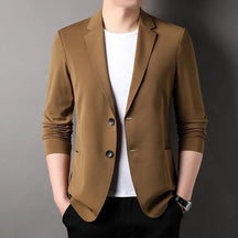 Blazer Casual Masculino em Seda Gelo - Matteo