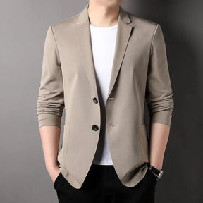 Blazer Casual Masculino em Seda Gelo - Matteo