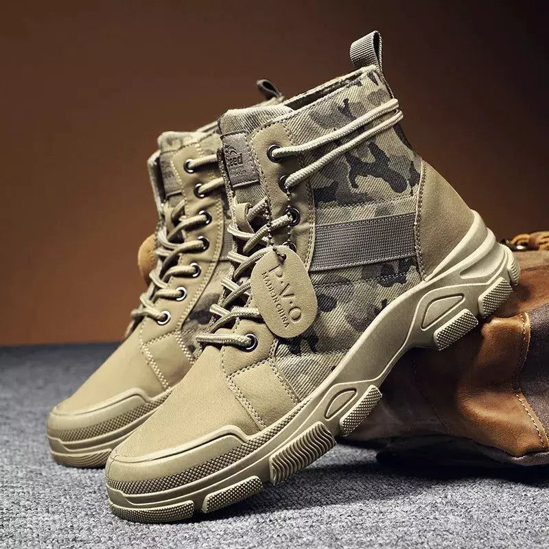 Bota Coturno Camuflada Masculina