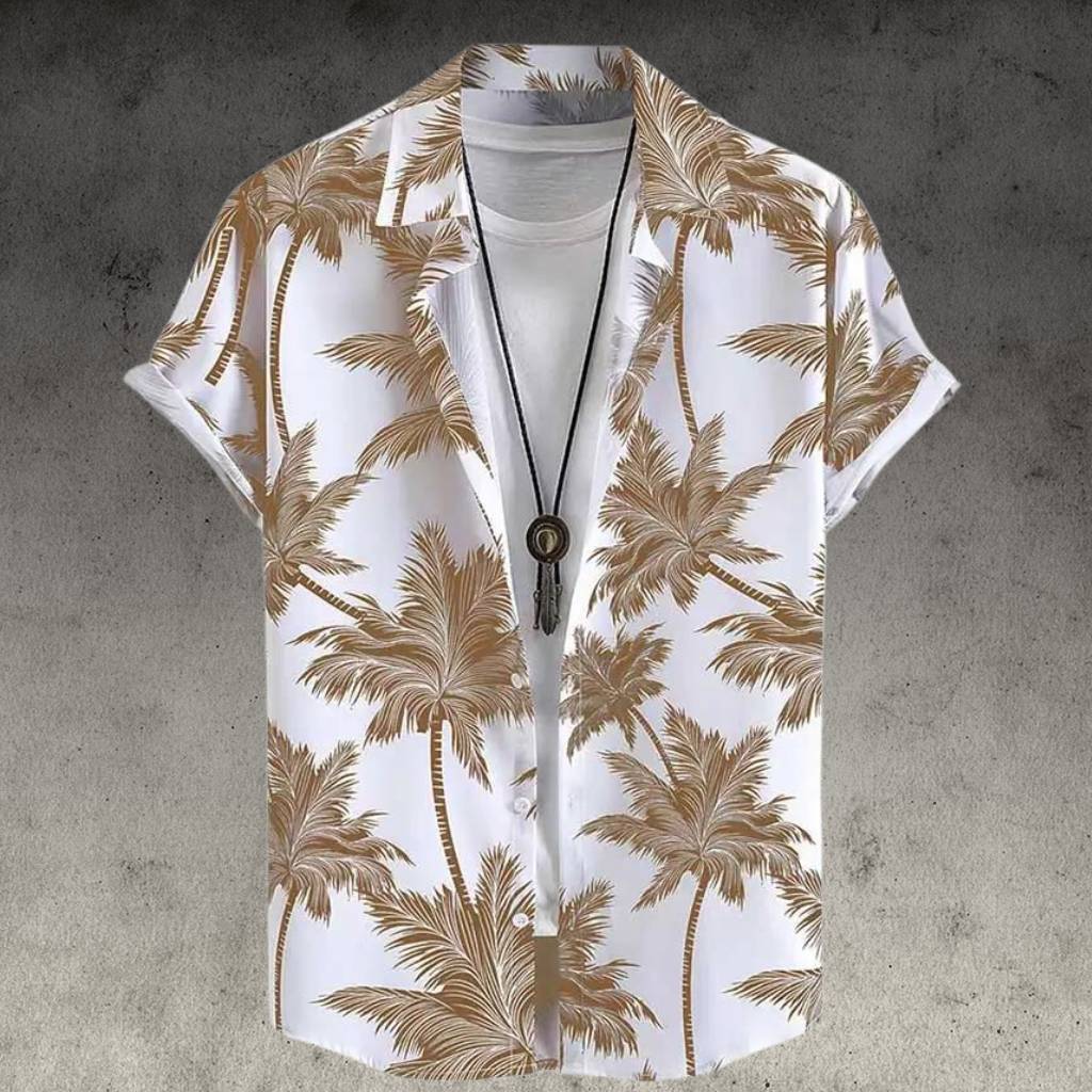 Camisa Manga Curta Tropical