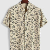 Camisa de Linho Masculina Havaiana