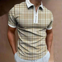 Camisa Polo Luxo com Zíper